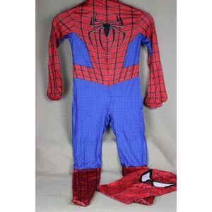 Spiderman Costume Size 7 - Comes With Full Head Mask